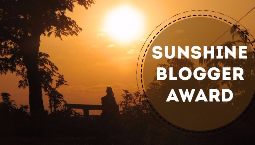 De Sunshine Blogger Award