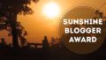 De Sunshine Blogger Award