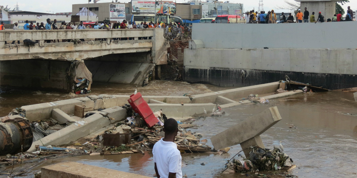 Overstroming Ghana