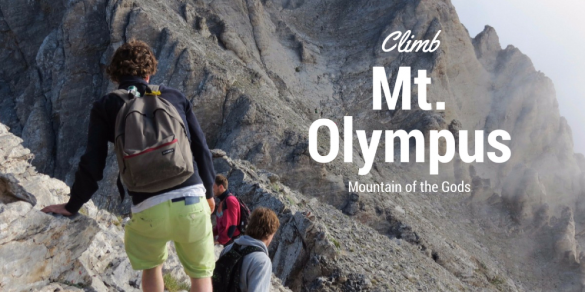 How to climb Mt Olympus in Greece