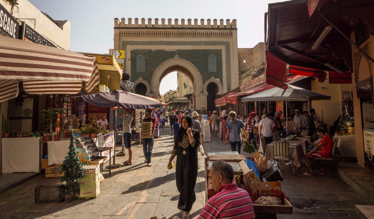 Poort Fez Marokko