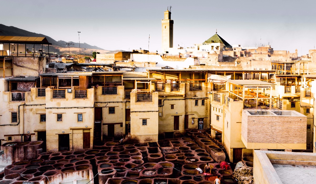 Tannery in Fez