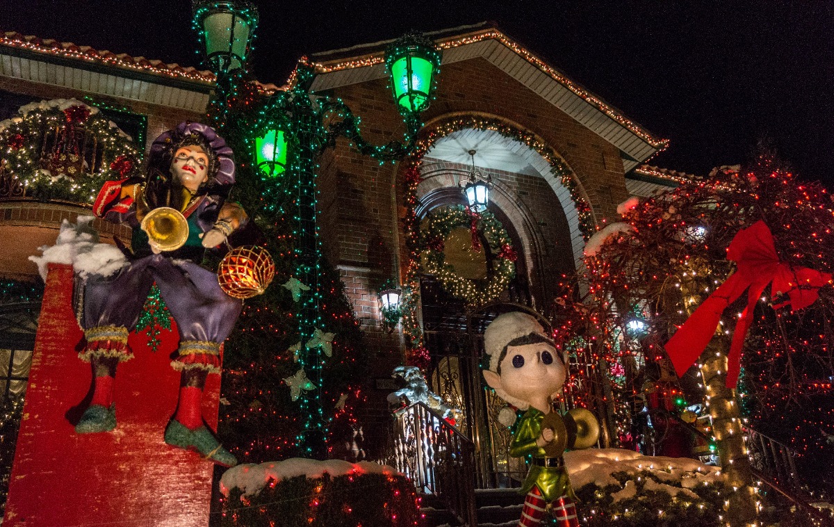Dyker Heights Christmas Decoration