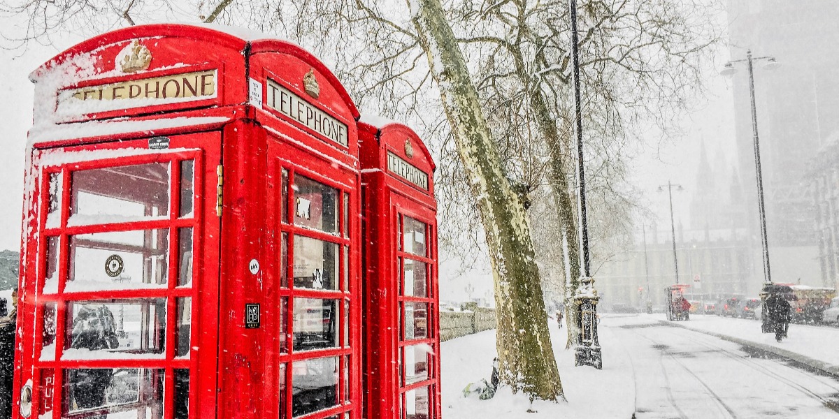 Snow in London